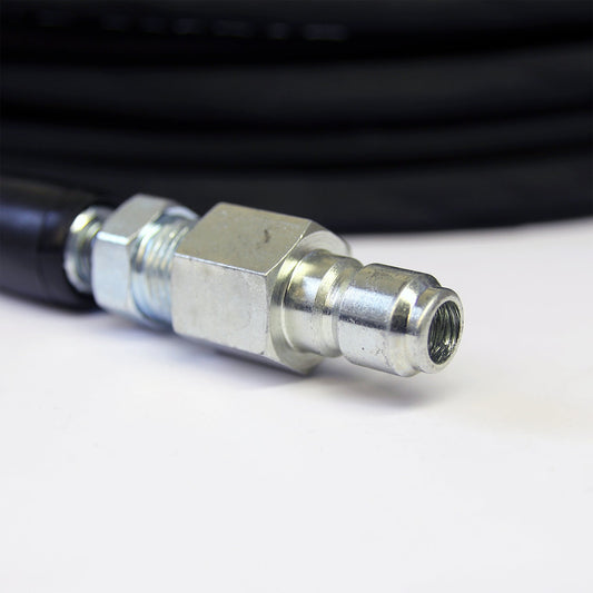 1/4" Pressure Washer Hose - 3/8" Male & Female Quick Release, 220 Bar/3190 PSI Rated