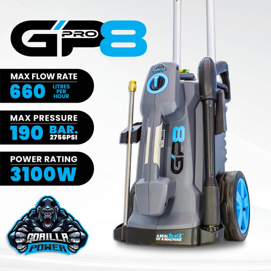 Gorilla Power GP8 Semi-Professional Electric Pressure Washer