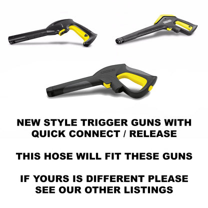 10m Karcher Click Bayonet - Click Bayonet Heavy Duty Rubber K series Hose
